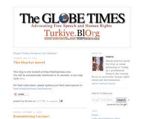 turkiye.org: The Globe Times - Turkiye.BlOrg
The Globe Times is the forum for free speech and human rights.