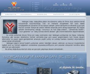 yaldirgankalip.com: Yaldırgan Kalıp ve Makina San. Tic. Ltd. Şti.
