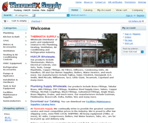 thermatixsupply.com: Thermatix Supply Inc.
Thermatix Supply is a Wholesale Distributor of parts and equipment related to the Plumbing, Heating, Ventilation, Air Conditioning and Refrigeration Industry