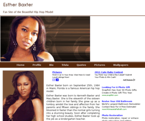 estherbaxter.org: Esther Baxter Pictures - Photos - Pics
Fan Site includes Esther Baxter pictures, biography, fotos, trivia, pics, photos, images and wallpapers