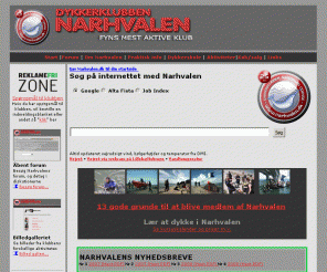 narhvalen.dk: Dykkerklubben Narhvalen
Fyns mest aktive dykkerklub, Masser af sjove dykkeroplevelser rundt om i Danmarks vande.