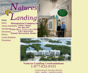 natureslandingcondominiums.net: Cedar Key Waterfront Condominiums Condos Cedar Key Lodging
Renting 19 luxurious one and two bedroom, two bath condos on the bay in the Village of Cedar Key 