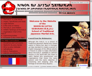 nbjs.org: NIHON BU JUTSU SEIBUKAN - Site Officiel
Traditional Japanese Martial Arts School - Official Website - 