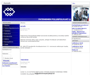 pateniemenpolunpolkijat.net: Pateniemen Polunpolkijat - Etusivu
Partiolippukunta Pateniemen Polunpolkijat ry:n kotisivut