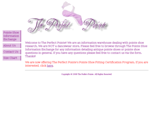 the-perfect-pointe.com: The Perfect Pointe
The Perfect Pointe