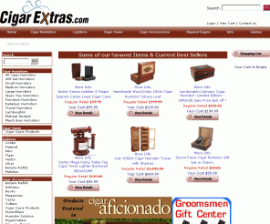 cigarextras.com: Cigar Humidors and Cigar Humidor Accessories -CigarExtras.com
Cigar humidors and cigar humidor accessories at Cigar Extras. Quality humidors and low prices. 