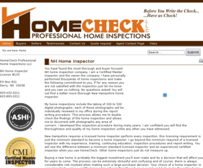 homeinspectionsnh.com: NH Home Inspections-Licensed New Hampshire Inspector-HomeCheck - NH Home Inspector
Home inspections by a NH licensed certified home inspector