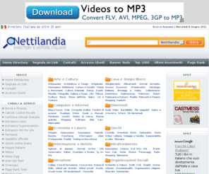 nettilandia.com: Directory Nettilandia
Nettilandia, directory e motore di ricerca Italiano, segnala un sito, tanti servizi utili