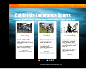 caendurancesports.com: California Endurance Sports
Endurance Sports Coaching, Racing and Consulting