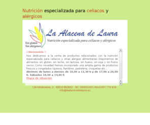 laalacenadelaura.es: La Alacena de Laura. Nutrición especializada para celíacos y alérgicos
nutrición especializada para celiacos y otras alergias alimentarias