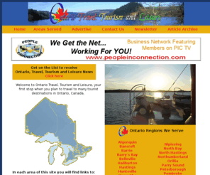 ontariotraveltourismandleisure.ca: Ontario, travel, tourism, leisure, Canada
