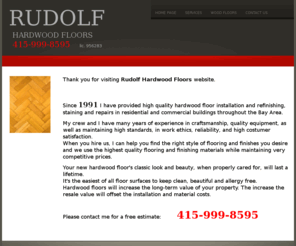 rudolfhardwoodfloors.com: Home Page
Home Page