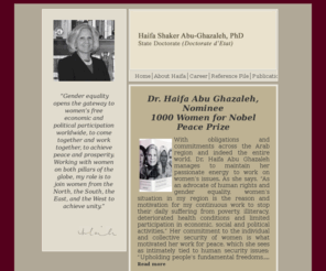 haifaag.com: Dr. Haifa Abu Ghazaleh - Home Page
Haifa Abu Ghazaleh website