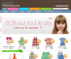 realitypricefemme.com: MiniKidFactory.com - Vêtements enfant 3 mois-10 ans
Ligne exclusive de vêtements de créateurs pour bébé et enfants à prix tout doux sur MiniKidFactory.com