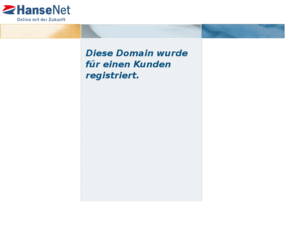 bienert-michael.com: HanseNet - Diese Domain ist f
