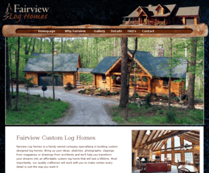 fairviewloghomes.net: Ohio Log Homes - Custom Built Log Homes - Fairview Log Homes
Fairview Log Homes is a family owned company specializing in building custom designed log homes