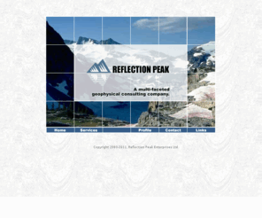 reflectionpeak.com: Reflection Peak - Home Page
Reflection Peak is a multi-faceted geophysical consulting company offering seismic data interpretational services, course instruction, conference planning and geo-science database and software workflow optimization consulting services.