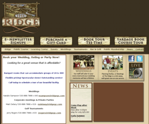 ridgegc.com: The Ridge :: The Ridge home page
