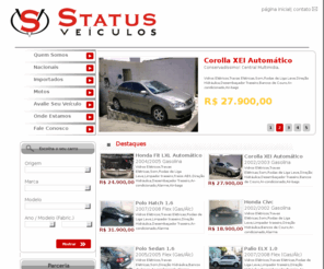 statusveiculos.com: Status Veículos - veículos, venda de veículos, aluguel de veículos, seguro de veículos, financiamento de veículos
Empresa especializada em Venda de Veículos em Salvador-BA.