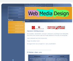 webmedia-design.ch: Web Media Webdesign - Günstig Schnell Unkompliziert
homepage, dokument, webpage, page, web, netz