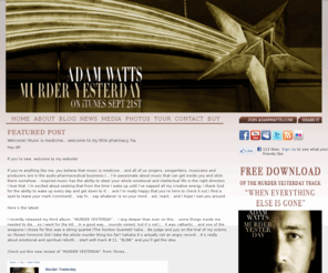 adamwatts.net: Adam Watts
Adam Watts