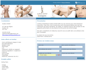 esthetiquesaintefoy.com: Audace Andrel
False