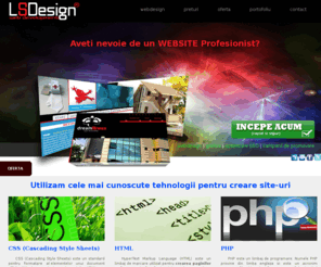 lsdesign.ro: LSDesign - webdesign, grafica, optimizare web, realizare site
Creare site,creare pagini web, realizare site, site-uri si web design in Romania prin LSDesign Web Development