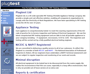 pat-testing.net: UK Portable Appliance Testing, PAT testing, from Plugtest Ltd
PAT Testing Portable appliance testing at competetive prices by UK electrical safety testing specialists.