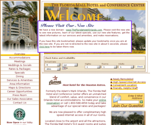 thefloridamallhotel.com: The Florida Mall Hotel and Conference Center - Orlando airport hotel, lodging
The Florida Mall Hotel and Conference Center - a beautiful hotel located at the Florida Mall in Orlando.