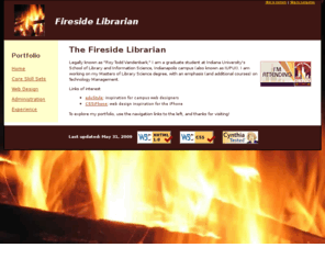 firesidelibrarian.com: The Fireside Librarian
the fireside librarian web site