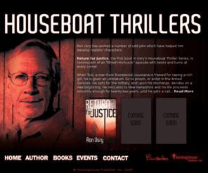 houseboatthrillers.com: The Houseboat Thriller Series by Ron Usry
The Houseboat Thriller Series by Ron Usry