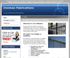 ironmanfabs.com: Wrought Iron Railings in Sheffield : Ironman Fabrications
For wrought iron railings in Sheffield, call today. We offer an excellent service for iron gate design in Sheffield.