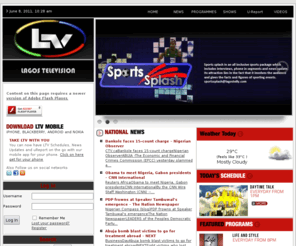 lagostelly.com: LTV - Lagos Television, "Welcome to the official website
