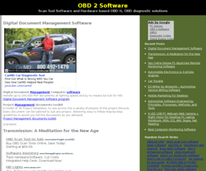 obd2software.net: OBD2 Software | EOBD Software | PC vehicle diagnostics software
ScanTool.net LLC - Scan Tools, PC, iPhone, & Android based OBD-II (OBD2) Interfaces, OBD diagnostic software