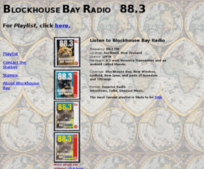 wakeupradio.org: Listen to Blockhouse Bay Radio in Auckland, 88.3
Low-power FM radio station broadcasting dynamic material 24/7 in West Auckland, Aotearoa, on 88.3 mhz.