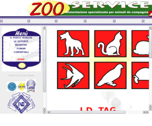 zoo-service.it: ZOO-Service di Michele Autore
Acquariologia, Alimentazione Specializzata, Cuccioli, Igiene e Tilettatura, Animali da Compagnia. Zoo-Service di Michele Autore, Via Umberto Giordano, 220; 90144 Palermo - Tel  39.091.6251357