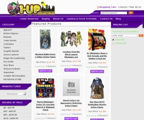 1upcollectibles.com: Comic Books, Action Figures, Board Games, Costumes, CCG
1up Collectibles is your source for board games, action figures, and statues from companies like Sideshow Collectibles, Hot Toys and DC Direct.