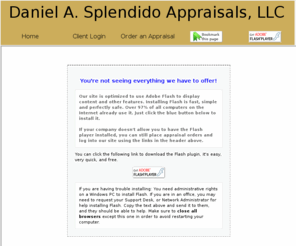 dsplendidoappraisals.com: Real Estate Appraisal - home appraisal - appraiser - real estate appraiser - residential appraisals - Richboro, PA - DANIEL A. SPLENDIDO APPRAISALS, LLC
DANIEL A. SPLENDIDO APPRAISALS, LLC specializing in residential PA Real Estate Property Appraisals.