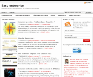 easy-entreprise.com: Easy entreprise - Ressources pour entrepreneurs et créateurs d'entreprise
