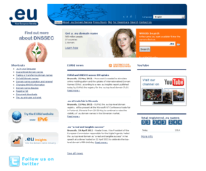 eurid.eu: EURid
The European registry for Internet domain names