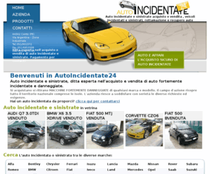 marrauto.com: Auto incidentate acquisto e vendita,  auto sinistrate - Autoincidentate24
Ditta esperta nell'acquisto e vendita di auto incidentate e sinistrate. Rottamazione e recupero macchine incidentate e sinistrate