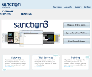 verdical.com: Sanction Solutions – software, trial services, training
Leading innovation in the courtroom with Sanction and Verdical with expanded services in software and trial and training services.