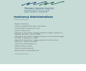 wmltrustees.com: Wolrige Mahon Limited Trustee Files
Wolrige Mahon Limited Trustee Files