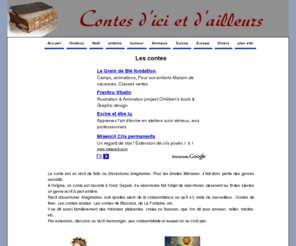 cafignons.net: Contes d'ici et d'ailleurs-contes pour enfants et contes de Noël
Le conte est un récit de faits ou d'aventures imaginaires. Pour les études littéraires, il fait donc partie des genres narratifs.