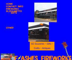 flashesfireworks.com: Flashes Fireworks
Flashes Fireworks, located in Rock Hill, SC, offers the best quality consumer fireworks products on the market, including USA, Brothers, World Class, Megabanger, Black Cat, Great Grizzly & Shogun.