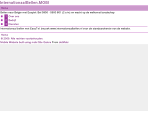 internationaalbellen.mobi: Easytel
