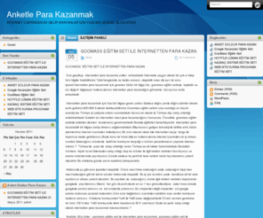 anketleparakazanmak.com: AnketleParaKazan
İnternetten para kazanmak adına  güncel yazıların yazıldığı bağımsız e - kazanç bloğu !