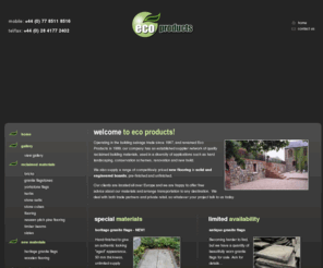 ecoproductsonline.com: eco products reclaimed building materials
eco products has an established supplier network of quality reclaimed building materials, used in a diversity of applications such as hard landscaping, conservation schemes, renovation and new build.