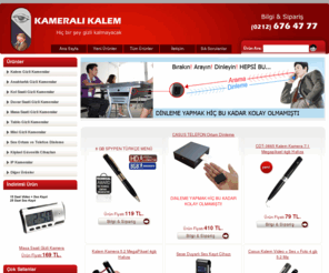 kameralikalem.com: Kameral Kalem - Casus Kamera - Kalem Kameralar - Dinleme Cihazlar | Kameral Kalem
Kameral Kalem, Kameral Kalemler, Gizli kamera ve Dinleme Cihazlari - kameralikalem.com 