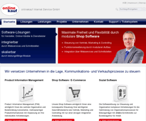 onlinekauf-gmbh.de: onlinekauf Shop Software, Product Information Management, Sozial Software
Shop Software, Product Information Management, Sozial Software von onlinekauf. Lösungen für Hersteller, Online-Händler & Dienstleister.